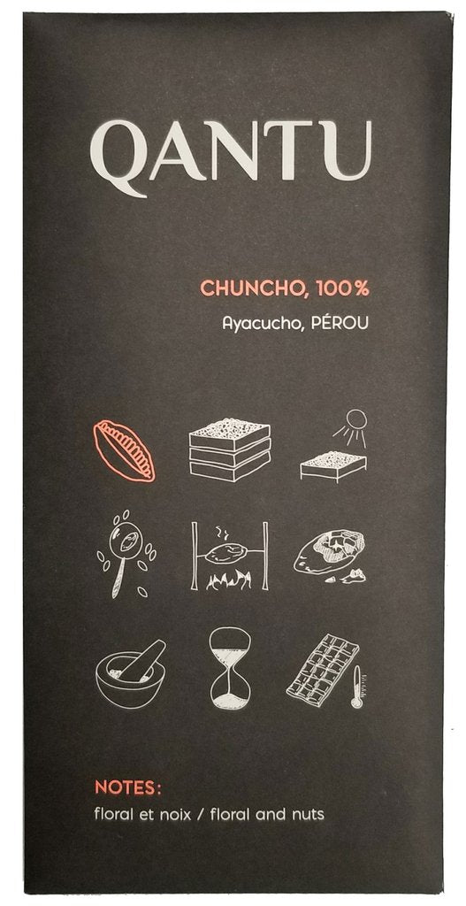Qantu Chuncho Peru 100% Dark Chocolate