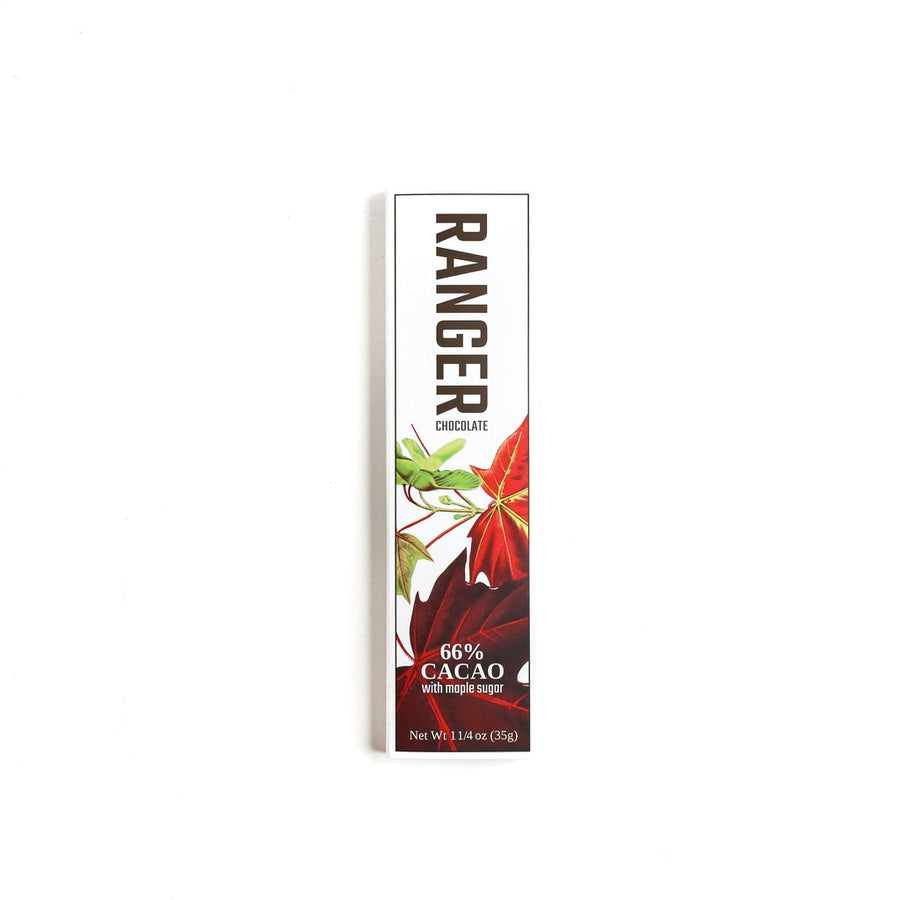 Ranger 66% Dark Chocolate with Maple Sugar