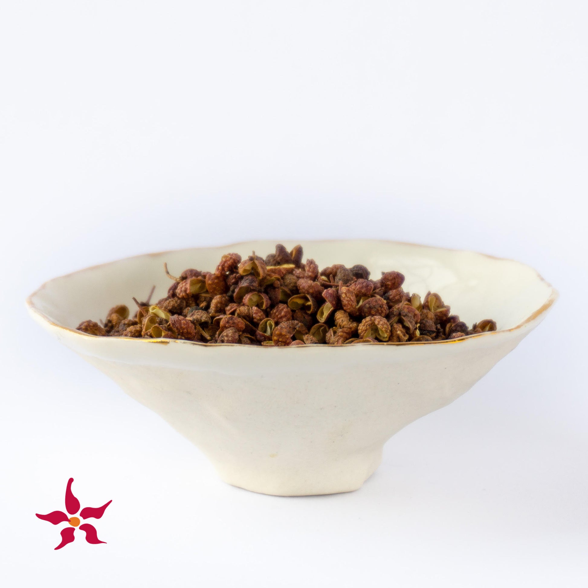 Red Sichuan Pepper from China in bowl