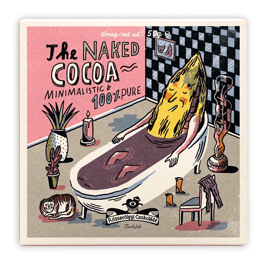 Rozsavolgyi "The Naked Bar" 100% Dark Chocolate