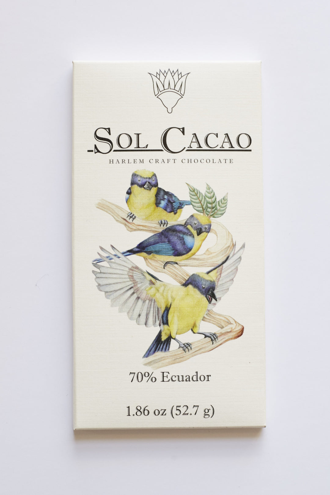 Sol Cacao Ecuador 70% Dark Chocolate