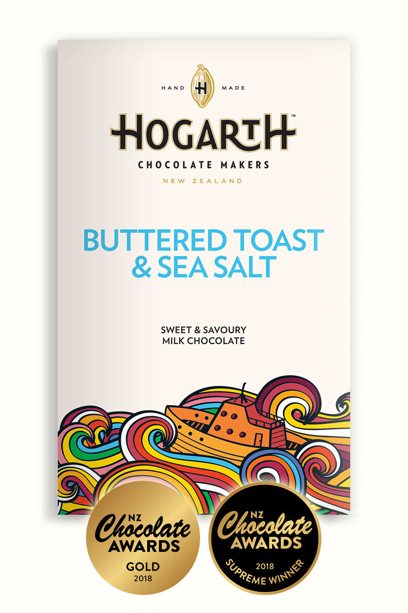 Hogarth Chocolate Milk Chocolate with Buttered Toast and Sea Salt