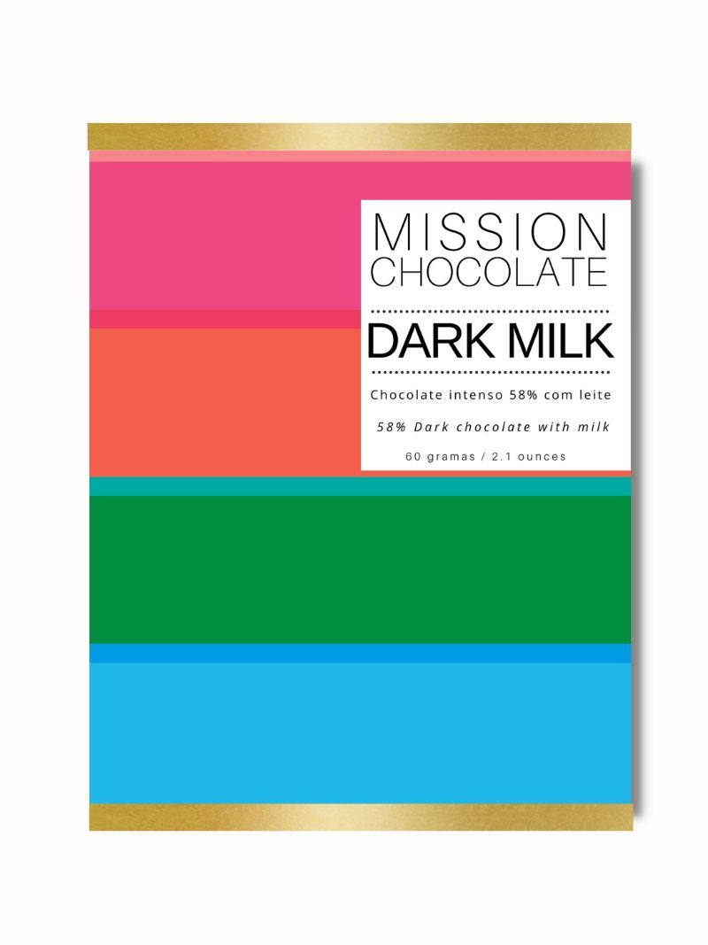 Mission Chocolate 58% Dark Milk Chocolate