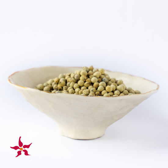 White Pepper from Indonesia in bowl